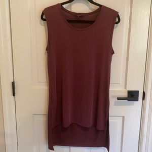 “DREW” purple tunic tank (size M)